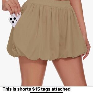 Women's Tan Shorts